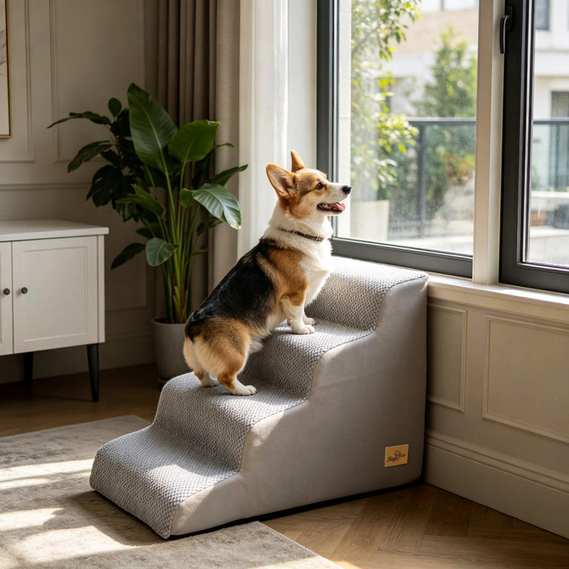 Pet Stairs, 50cm H x 39cm W x 71cm D