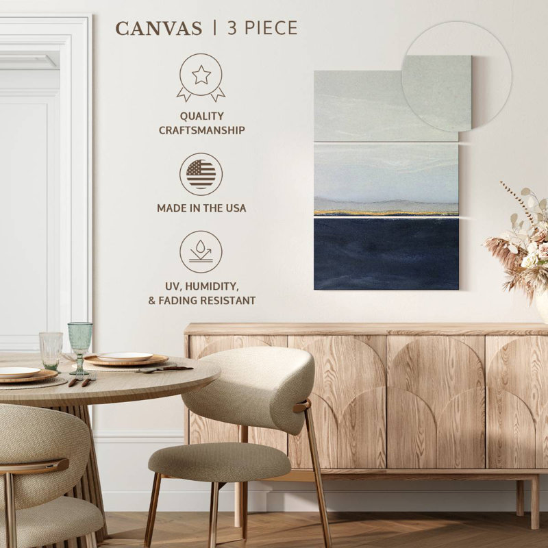 Avery View To The Shore Diptych I, 32" H x 20" W