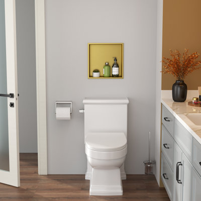 12" W x 12" H Shower Niche Stainless Steel Niche No Tile Needed Recessed Shower Niche Storage Niche