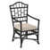 Chaise avec accoudoirs Chippendale