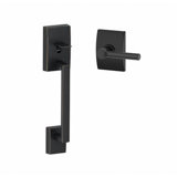 Century Lower Half Handleset with Broadway Door Lever (Deadbolt Sold Separately)