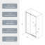 Swing Tempered Glass Shower Door-121356976