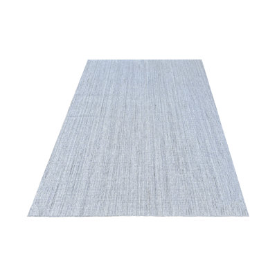 Rectangle Hand Woven Wool Area Rug