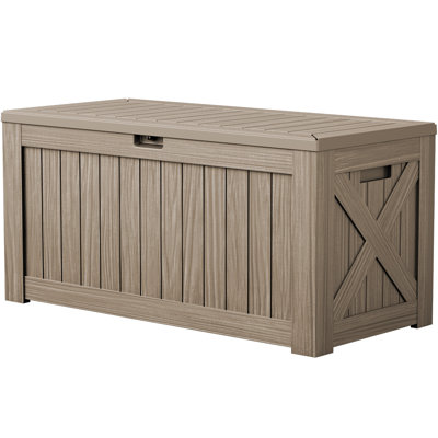 Boîte de rangement verrouillable 120 gallons