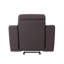 Fauteuil inclinable en cuir Global Brown