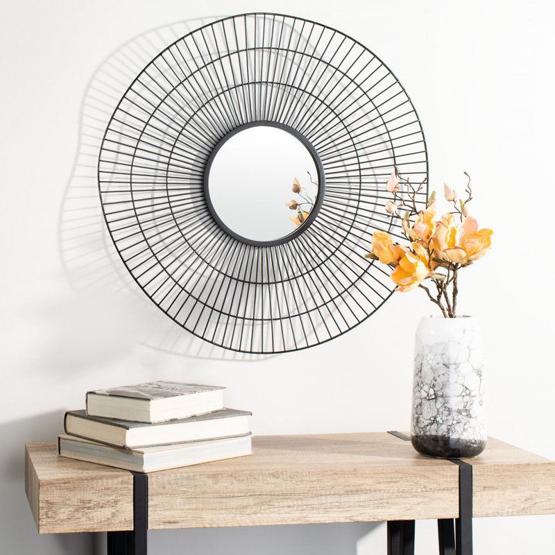 Nazario Metal Flat Wall Mirror