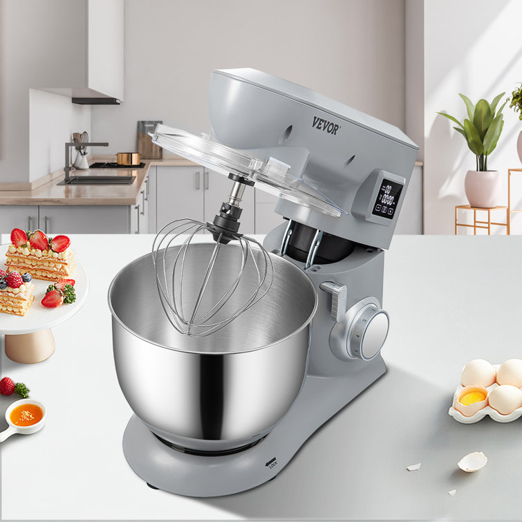 Classic Stand and Hand Mixer, 6 Speeds with Bowl, Dough Hook, Egg