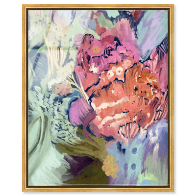 Ocean Botanicals High-Gloss Frameless Acrylic Glass Wall Art Abstract Print by Oliver Gal, Ready to Hang, 16 x 20