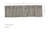 Ashmont Striped Cotton Tailored Window Valance in Charcoal Gray-346696808