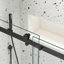 Porte de douche, porte coulissante, avec verre trempé de 5/16 po-120178748-120178747