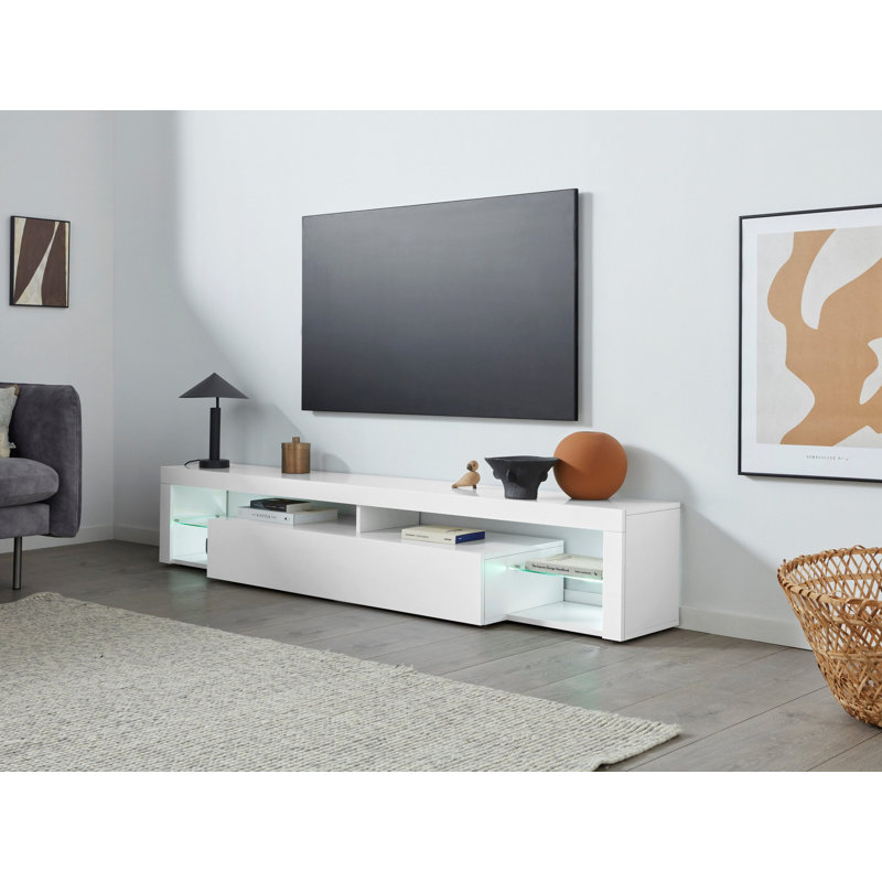 Cathaleen TV Stand for TVs up to 88", White