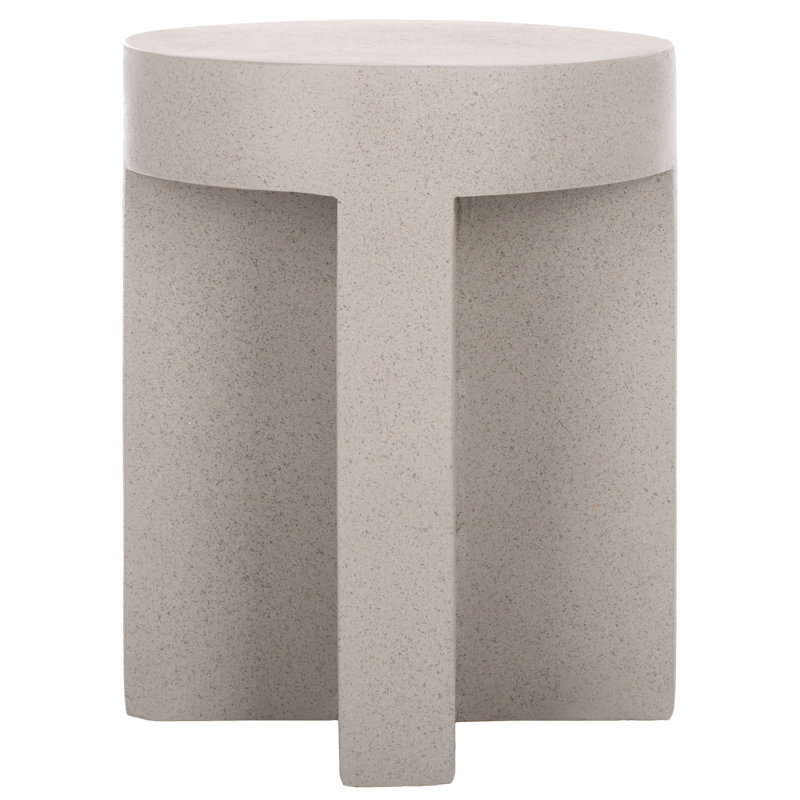 Table d'appoint Aldrich, Gris