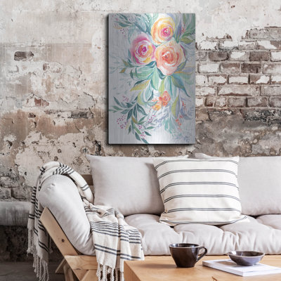 «Three Sœurs» par Kristy riz, art mural en métal