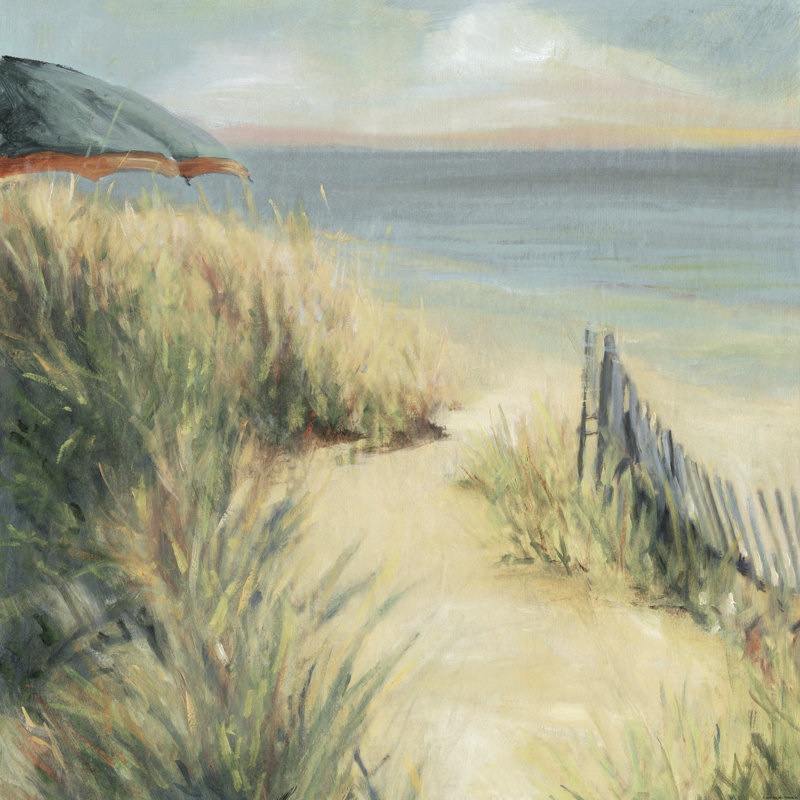 Bridgeport by Elizabeth Franklin - Wrapped Canvas Painting, 30cm H x 30cm W