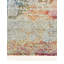 Tapis ivoire / bleu / rouge à motif abstrait Folmar-86604520