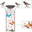 Bain d'oiseaux en métal Claranell