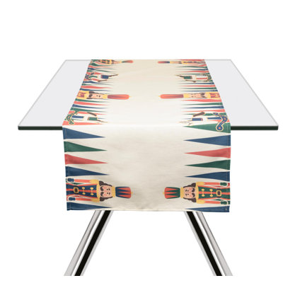 Excelsa Vintage Christmas Cotton Table Runner