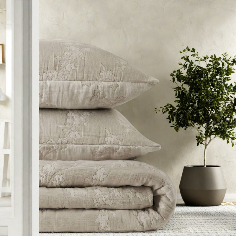 Ensemble de courtepointe en coton Premium Premium
