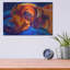 Art mural en métal Red Barrel Studio® «Melted» par Dawg Painter-1672371384