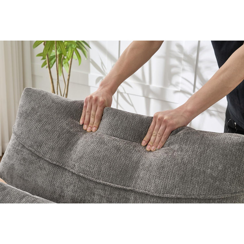 Chaise longue, Gris