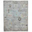 Francessca Hand Knotted Oriental Area Rug in Gray-1732160192