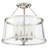 Devita Glass Semi Flush Mount