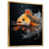 Gold Floater Framed