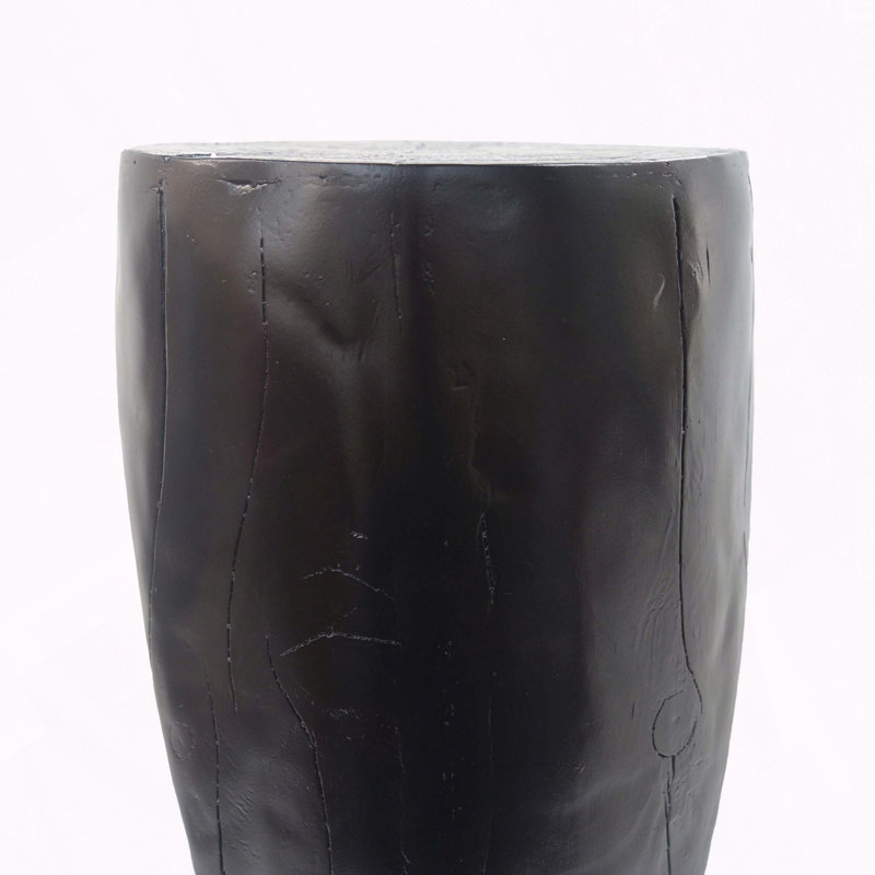 Hollow Design Outdoor Lightweight Concrete Side Table