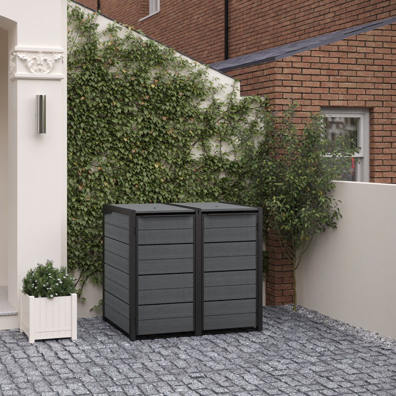 Keter 240L Bin Hideaway - Grey