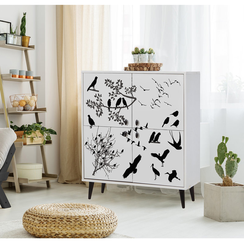 Ouellet 4 -Door 4 -Shelf