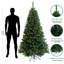 Pre-Lit Christmas Tree 6Ft Artificial Hinged Xmas Tree With  Foldable Stand-2104997623-2104997621
