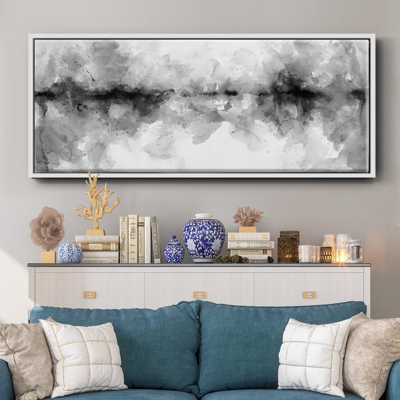 Island Mist- Framed Canvas