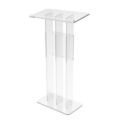 Assemblé, podium transparent, plexiglas, conférence, transparent, pupitre, événement, mariage, discussion, élève, école, trinité, style 15411 - assemblé