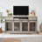 Multifunctional TV Stand Dog Crate with Two Drawers and Removable Partition, Ideal for Keeping Two Medium-Sized Dogs Comfortably-1301632204