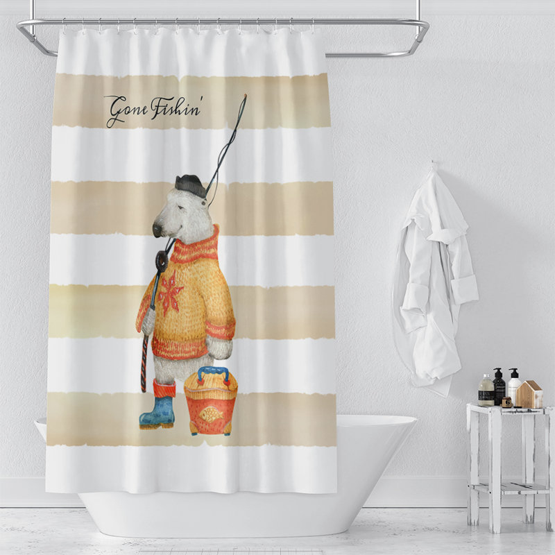 Raymond Striped Shower Curtain, 70" x 72"