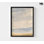 Reproduction de peinture aquarelle paysage, impression d'art mural encadré de tons pastel, art mural beau ciel, impression de ciel pastel, art mural encadré