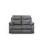 Faux Leather Reclining Sofa-722051197