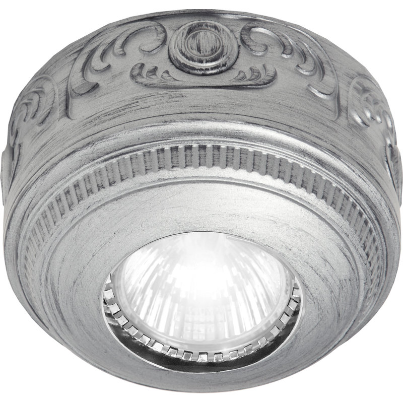 Fishel LED Semi Flush Mount, Bright Chrome