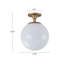 Plafonnier semi-encastré 1 lumière Mid-Century