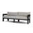 Lanny Victorine Outdoor Metal Sofa-96"-Alessi-1918959198