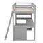 Lit mezzanine avec échelle, tablettes et bureau-1651889364-1651889371