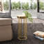 Prism Glass End Table