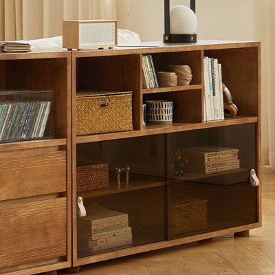 European style retro floor mounted bookcase