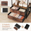 Freestanding 2 - Hook Coat Rack