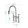 SMARTLET Pull Down Kitchen Faucet