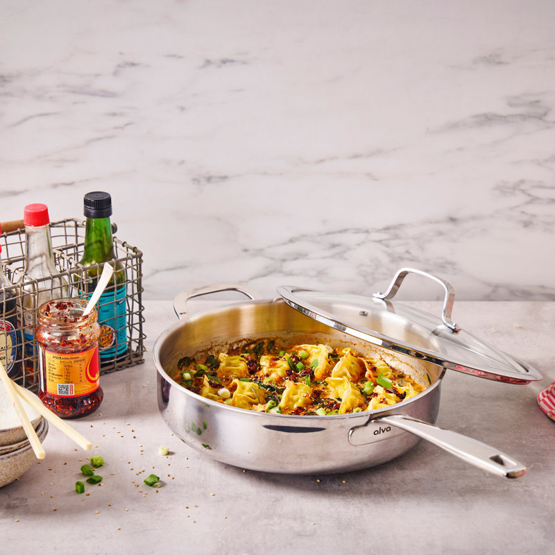 Sauteuse Alva Maestro 4 pintes 5 plis avec couvercle