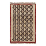 Vintage One-of-a-Kind 2'11" X 4'4" Hand Knotted Area Rug