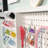 Wall Mounted Pegboard With Thread Storage, White Finish