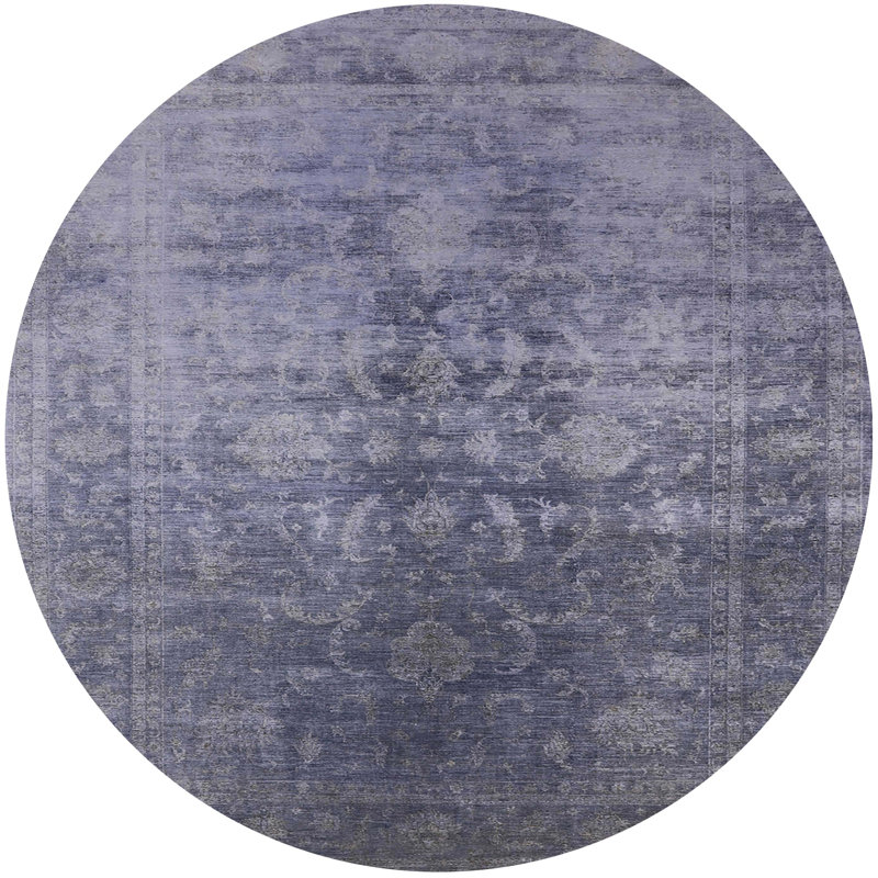 Oriental Indoor Rug, Round 5'