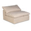 Canapé modulaire surdimensionné de 4 po avec coussins de 132 po Caitlynne Inspiré par le nuage | Tissu performant et résistant à l'eau, lavable et résistant aux taches | Canapé rembourré à assise profonde | Coussins moelleux, conception moderne -124876768